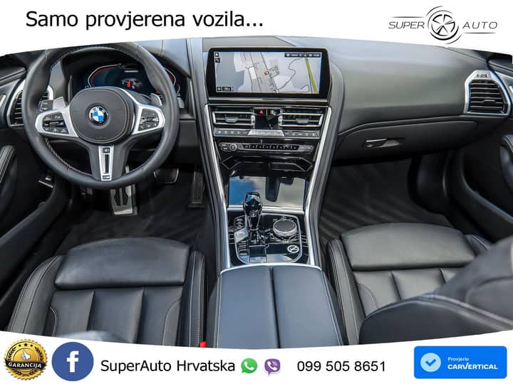 BMW M850i Gran Coupe xDrive Aut. M Sport 530 KS, 360+ACC+KEY+GR SJED+VIRT+LANE