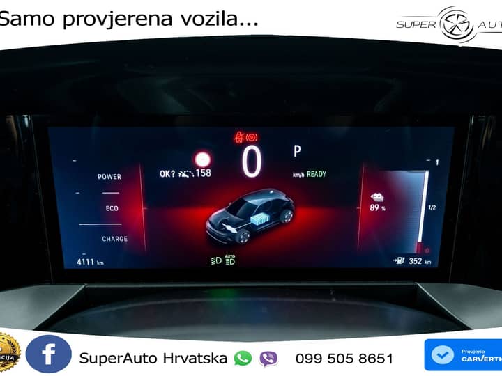 Opel Mokka-E 54 kWh Ultimate 136 KS, LED+KLIMA+KAM+PDC+VIRT