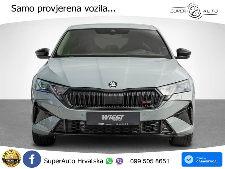 Škoda Octavia 2.0 TSI DSG RS 265 KS, ACC+360+KEY+GR SJED+HEAD+VIRT+LANE