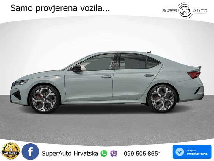 Škoda Octavia 2.0 TSI DSG RS 265 KS, ACC+360+KEY+GR SJED+HEAD+VIRT+LANE