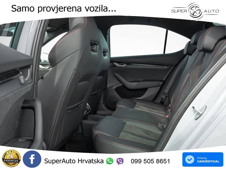 Škoda Octavia 2.0 TSI DSG RS 265 KS, ACC+360+KEY+GR SJED+HEAD+VIRT+LANE