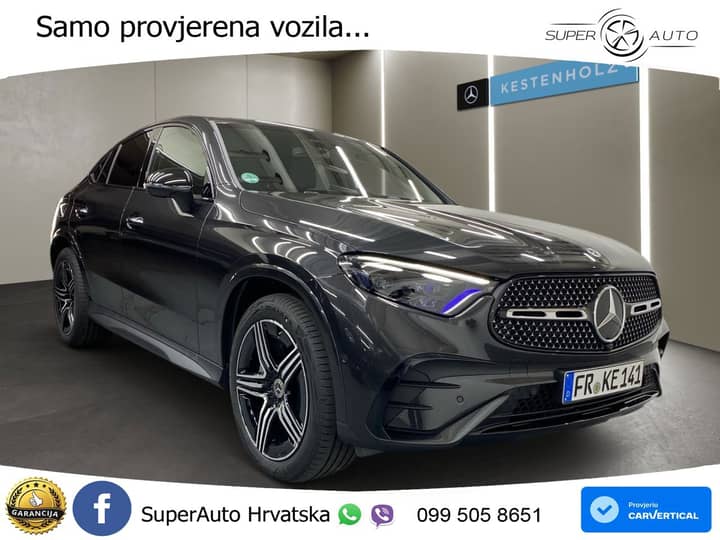 Mercedes GLC 220d 4M Aut. AMG 197 KS, ACC+360+KEY+GR SJED+VIRT+LANE
