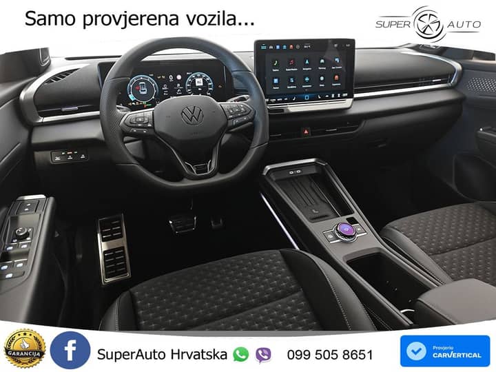 VW T-Roc 1.5 eTSI DSG R-Line 150 KS, ACC+360+KEY+GR SJED+HEAD+VIRT+LANE