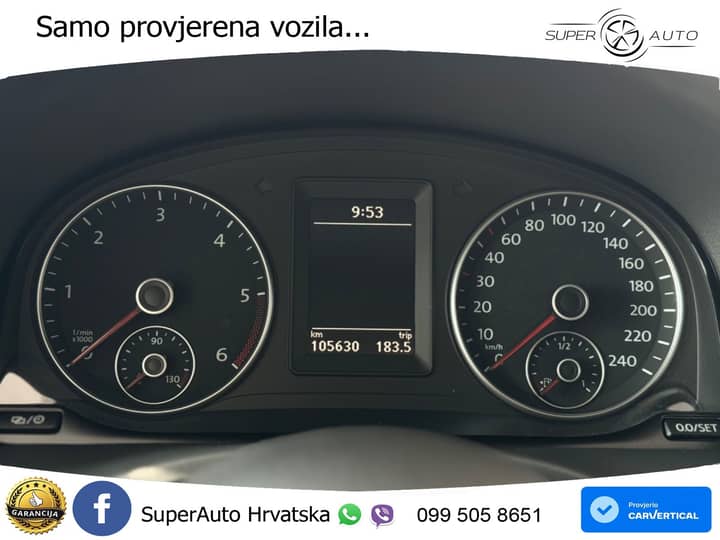 VW Caddy 1.6 TDI DSG 102 KS, RAMPA+KLIMA+PDC