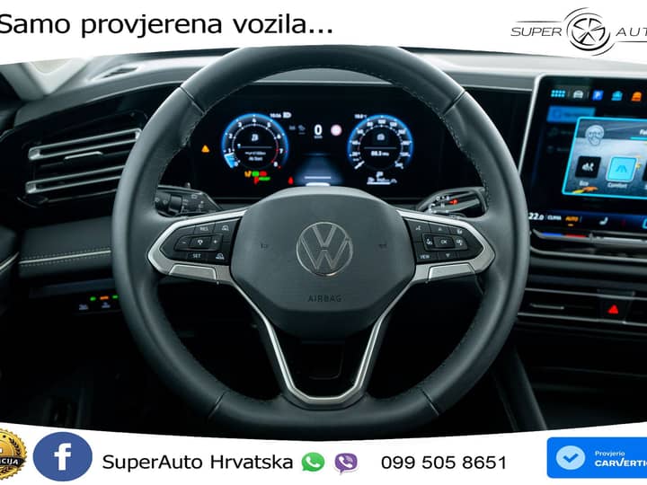 VW Tiguan 1.5 eTSI DSG Elegance 131 KS, MATRIX+ACC+GR SJED+MASAŽA+360