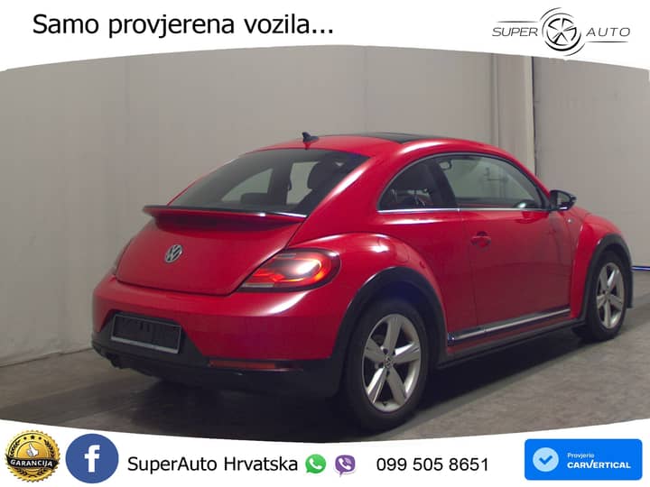 VW Beetle 1.4 TSI R-Line 150 KS, PANO+GR SJED+PDC+S&S