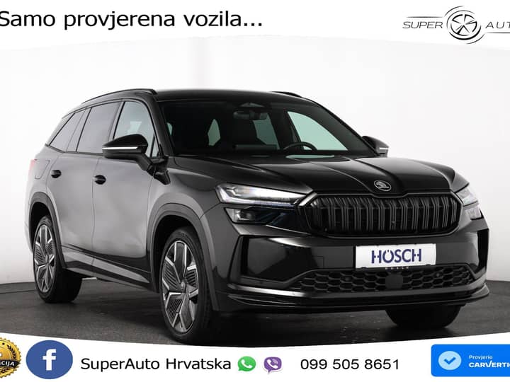 Škoda Kodiaq 2.0 TDI DSG Sportline 150 KS, 7-SJED+KAM+GR SJED+VIRT+NAVI