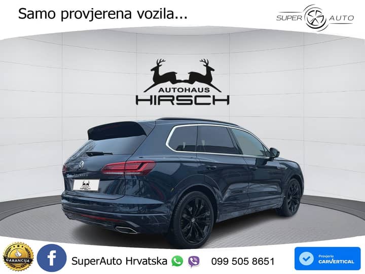 VW Touareg 3.0 TDI V6 4M Aut. R line 231 KS, ZRAČNI+ACC+GR SJED+360+PDC