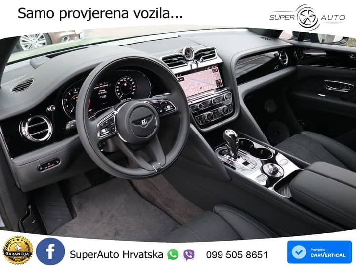 Bentley Bentayga 4.0 V8 AWD Aut. S 551 KS, ZRAČNI+ACC+360+4xGR SJED+PANO+HEAD