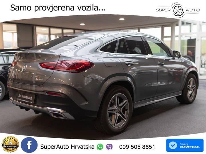 Mercedes GLE Coupe 350d Aut. AMG 272 KS, 360+VIRT+GR SJED+KEY+LANE