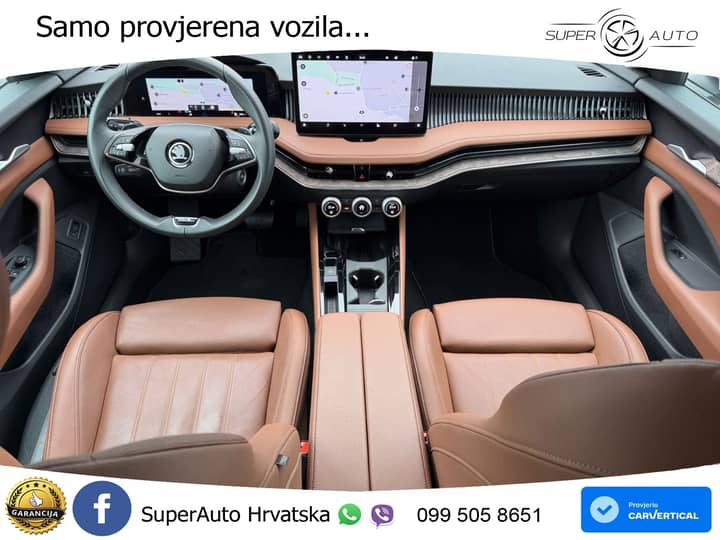 Škoda Superb 2.0 TDI 4x4 L&K 193 KS, LED+ACC+4xGR SJED+MASAŽA+KAM+PDC
