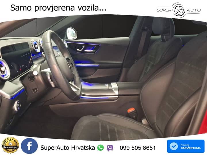 Mercedes C 200 Aut. AMG 204 KS, ACC+360+KEY+GR SJED+VIRT+LANE