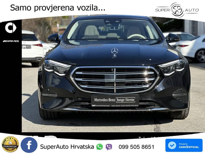 Mercedes E 450d V6 4M Aut. 367KS, 360+ZRAČNI+PANO+NAVI+GR SJED+VIRT+LED