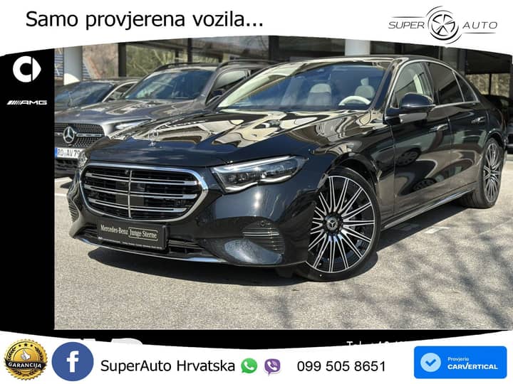 Mercedes E 450d V6 4M Aut. 367KS, 360+ZRAČNI+PANO+NAVI+GR SJED+VIRT+LED
