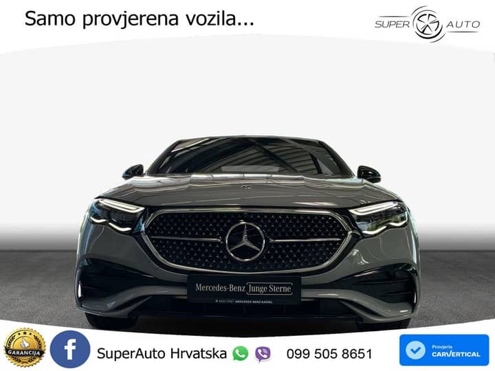 Mercedes-Benz E 450d 4M Aut. AMG 367 KS, ZRAČ+360+ACC+GR SJED+KEY+VIRT+LANE