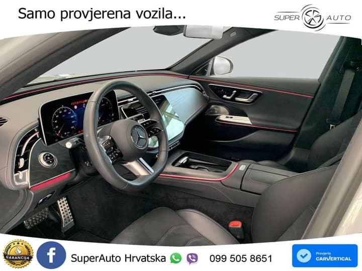Mercedes-Benz E 450d 4M Aut. AMG 367 KS, ZRAČ+360+ACC+GR SJED+KEY+VIRT+LANE