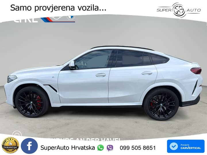 BMW X6 40d xDrive Steptronic M Sport 340 KS, LASER+ACC+4xGR SJED+360+PANO