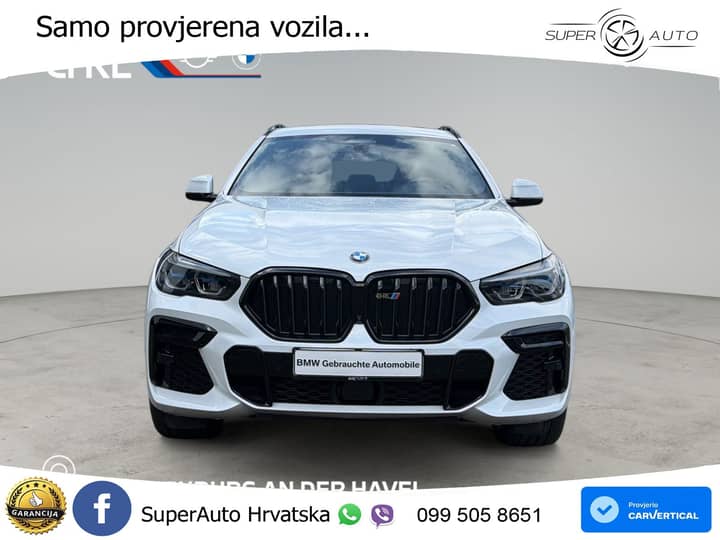 BMW X6 40d xDrive Steptronic M Sport 340 KS, LASER+ACC+4xGR SJED+360+PANO