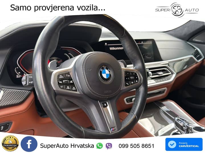 BMW X6 40d xDrive Steptronic M Sport 340 KS, LASER+ACC+4xGR SJED+360+PANO