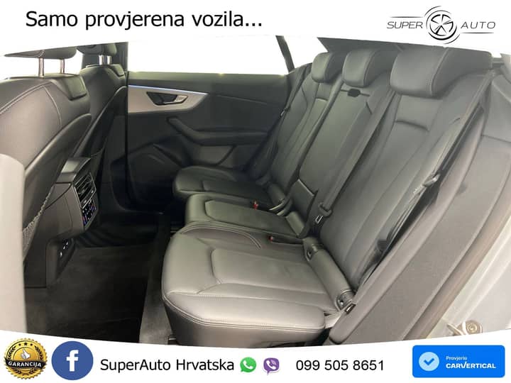 Audi Q8 55 TFSI quattro Aut. 340 KS, PANO+ZRAČ+360+GR SJED+ACC+KEY+HEAD+LANE