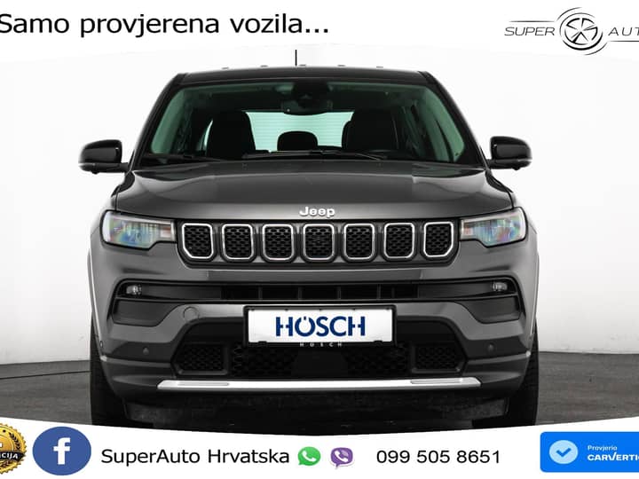 Jeep Compass 1.5 GSE Aut. 130 KS, LED+ACC+GR SJED+KAM+VIRT+PDC