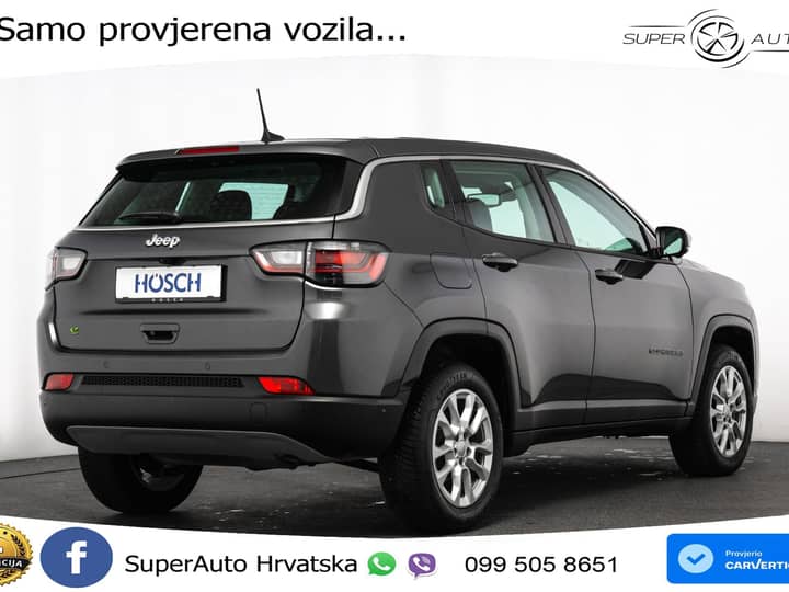 Jeep Compass 1.5 GSE Aut. 130 KS, LED+ACC+GR SJED+KAM+VIRT+PDC