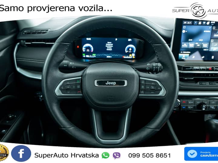 Jeep Compass 1.5 GSE Aut. 130 KS, LED+ACC+GR SJED+KAM+VIRT+PDC