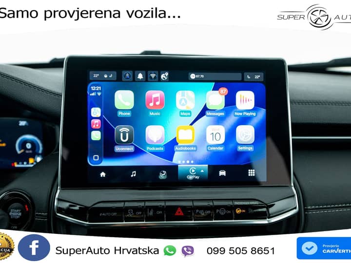 Jeep Compass 1.5 GSE Aut. 130 KS, LED+ACC+GR SJED+KAM+VIRT+PDC