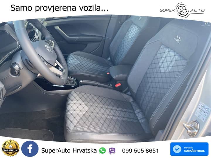 VW T-Cross 1.5 TSI DSG R-Line 150 KS, ACC+KAM+GR SJED+VIRT+LANE
