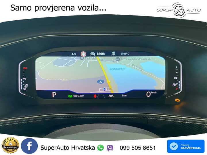 VW T-Cross 1.5 TSI DSG R-Line 150 KS, ACC+KAM+GR SJED+VIRT+LANE