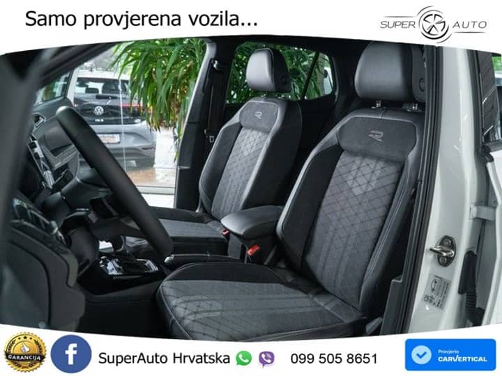 VW T-Cross 1.5 TSI DSG R-Line 150 KS, ACC+KAM+KEY+GR SJED+VIRT+LANE