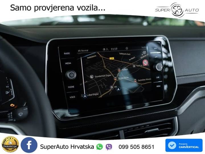 VW T-Cross 1.5 TSI DSG R-Line 150 KS, ACC+KAM+KEY+GR SJED+VIRT+LANE