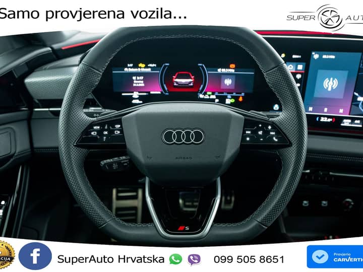Audi A6 Avant e-tron performance 2xS line 367 KS, ACC+360+GR SJED+PANO+HEAD+VIRT