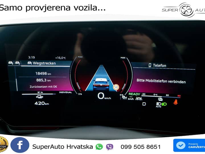 Audi A6 Avant e-tron performance 2xS line 367 KS, ACC+360+GR SJED+PANO+HEAD+VIRT