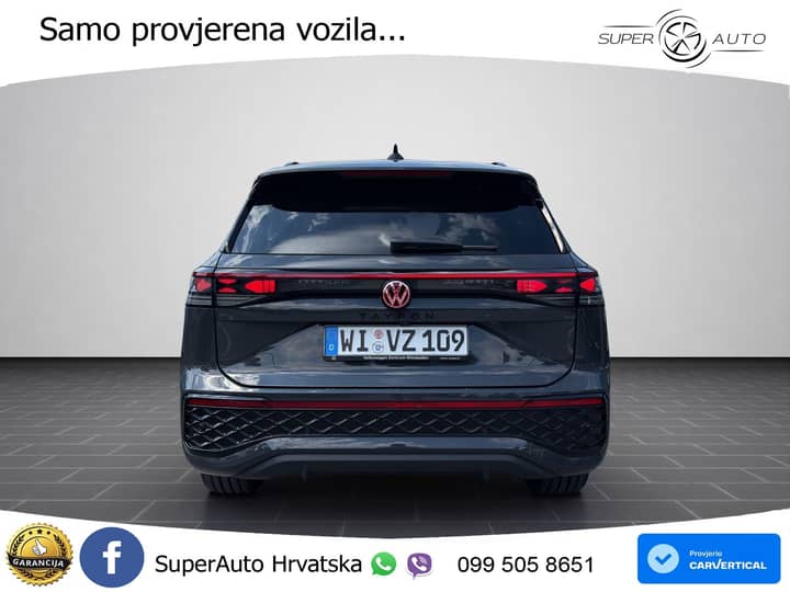 VW Tayron 2.0 TDI 4M DSG R-Line 193 KS, PANO+360+ACC+GR SJED+HEAD+KEY+LANE