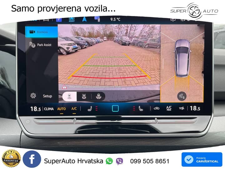 VW Golf 8 Variant 2.0 TDI DSG Style 150 KS, LED+ACC+360+GR SJED+VIRT+MASAŽA+PARK