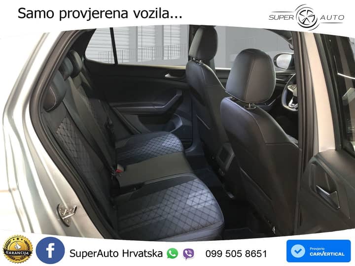 VW T-Cross 1.5 TSI DSG R-Line 150 KS, ACC+KAM+KEY+GR SJED+VIRT+LANE+