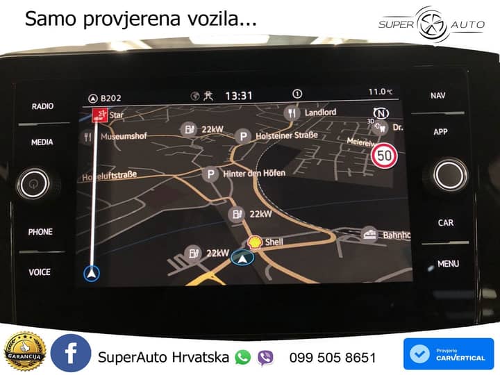 VW T-Cross 1.5 TSI DSG R-Line 150 KS, ACC+KAM+KEY+GR SJED+VIRT+LANE+
