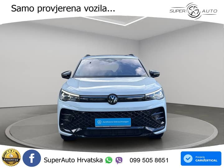 VW Tiguan 2.0 TDI 4M DSG R-Line 193 KS, LED+PANO+ACC+GR SJED+VIRT+KAM