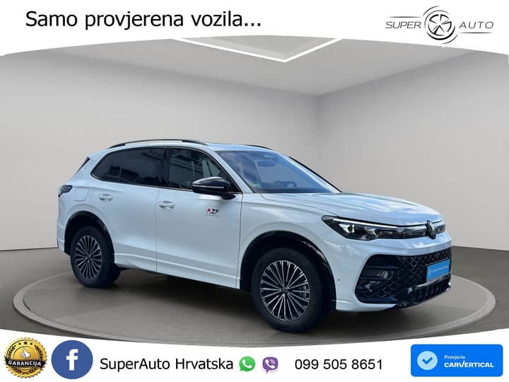 VW Tiguan 2.0 TDI 4M DSG R-Line 193 KS, LED+PANO+ACC+GR SJED+VIRT+KAM