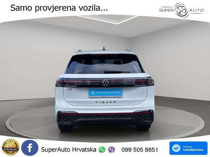 VW Tiguan 2.0 TDI 4M DSG R-Line 193 KS, LED+PANO+ACC+GR SJED+VIRT+KAM