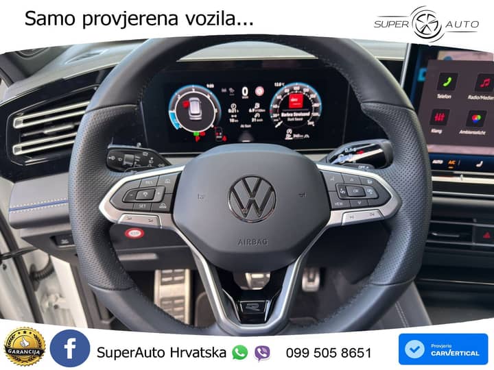 VW Tiguan 2.0 TDI 4M DSG R-Line 193 KS, LED+PANO+ACC+GR SJED+VIRT+KAM