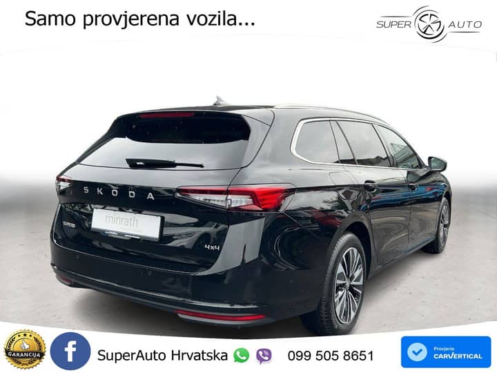 NOVO Škoda Superb Combi 2.0 TDI 4x4 Selection 193 KS, MATRIX+ACC+GR SJED+360