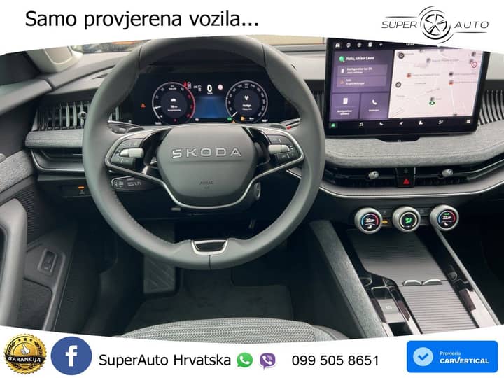 NOVO Škoda Superb Combi 2.0 TDI 4x4 Selection 193 KS, MATRIX+ACC+GR SJED+360
