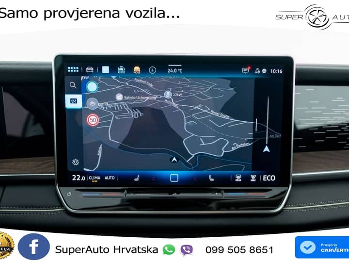 VW Tayron 1.5 TSI DSG Elegance 204 KS, MATRIX+ACC+GR SJED+MASAŽA+360+VIRT