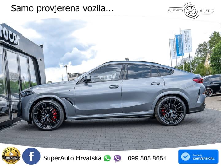 BMW X6 40d xDrive Steptronic M Sport 340 KS, LED+ACC+4xGR SJED+360+PANO