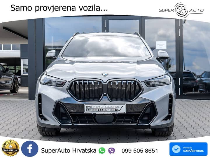 BMW X6 40d xDrive Steptronic M Sport 340 KS, LED+ACC+4xGR SJED+360+PANO