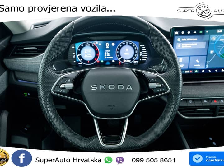 Škoda Octavia Combi 2.0 TDI DSG Selection 150 KS, KAM+4xGR SJED+VIRT+NAVI