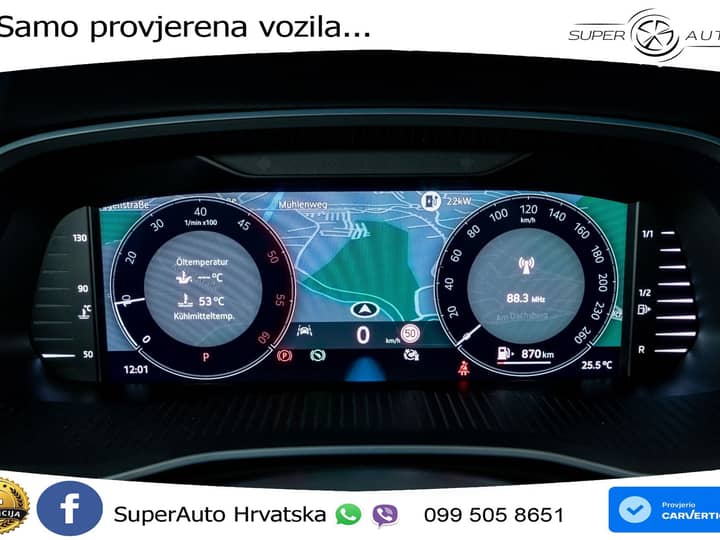 Škoda Octavia Combi 2.0 TDI DSG Selection 150 KS, KAM+4xGR SJED+VIRT+NAVI