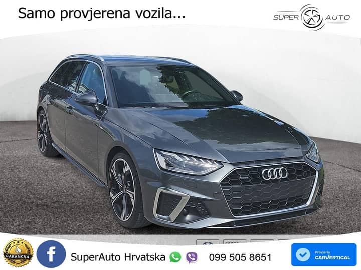 Audi A4 Avant 40 TDI quattro Aut. S line 204 KS, ACC+LED+GR SJED+VIRT+ASIST